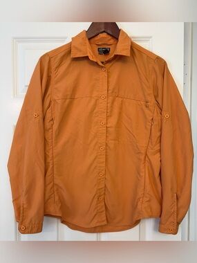 REI UPF 30 long sleeve lightweight Active Hiking Outdoor Shirt Size Medium